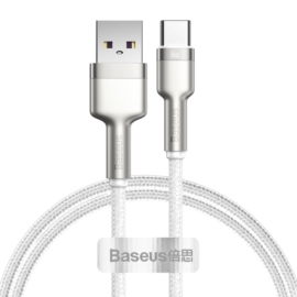 Baseus Cafule USB - USB-C 66W 1m kábel - fehér