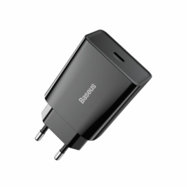 Baseus Speed Mini USB-C PD 3A 20W hálózati gyorstöltő - fekete