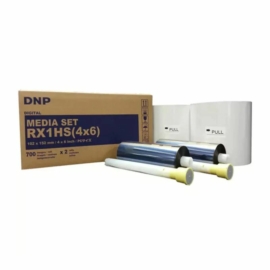 DNP RX1 4×6&quot; nyomtatópapír és fóliakészlet 10×15 cm (1400 print/doboz)