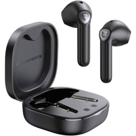 Soundpeats TrueAir 2 TWS vezeték nélküli bluetooth headset töltőtokkal - fekete