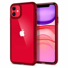 Spigen Ultra Hybrid tok - Apple iPhone 11 - piros
