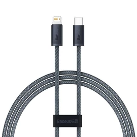 Baseus Dynamic Series USB-C - Lightning 20W 2m szövött kábel - szürke