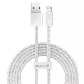 Baseus Dynamic USB - Lightning 2,4A 1m kábel - fehér