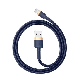 Baseus Cafule USB - Lightning 1,5A 2m kábel - sötétkék-arany