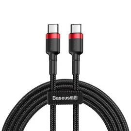 Baseus Cafule USB-C - USB-C PD2.0 QC3.0 60W 1m kábel - fekete