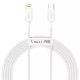 Baseus Superior USB-C - Lightning  20W PD 2m kábel - fehér