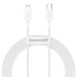 Baseus Superior USB-C - Lightning  20W PD 2m kábel - fehér