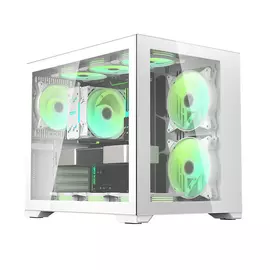 Darkflash C305 ATX számítógépház - fehér