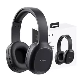 Havit H2590BT PRO vezeték nélküli bluetooth mikrofonos fejhallgató - fekete