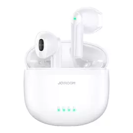 Joyroom JR-T13 TWS bluetooth vezeték nélküli headset töltőtokkal - fehér