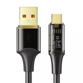 Mcdodo CA-2100 USB - micro-USB 1,2m kábel - fekete