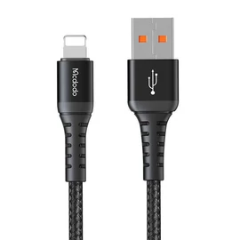 Mcdodo CA-2260 USB - Lightning 0,2m kábel - fekete