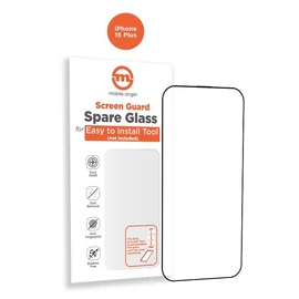 Mobile Origin Orange Screen Guard Spare Glass kijelzővédő - Apple iPhone 15 Plus - 1db