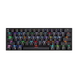 Motospeed CK62 Red Switch angol vezeték nélküli bluetooth mechanikus gamer billentyűzet - fekete