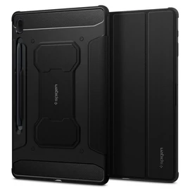 Spigen Rugged Armor Pro tok - Galaxy Tab S7 FE/5G - fekete