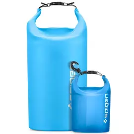 Spigen Aqua Shield A630 Dry Bag 20L + 2L vízálló táska szett - kék