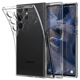 Spigen Liquid Crystal tok - Samsung Galaxy S23 Ultra - áttetsző