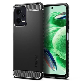 Spigen Rugged Armor tok - Redmi Note 12 5G/ POCO X5 5G - fekete