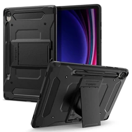 Spigen Tough Armor Pro tablet tok - Samsung Galaxy Tab S9 - fekete