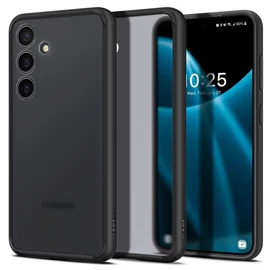 Spigen Ultra Hybrid Frost Black tok - Samsung Galaxy S24 - áttetsző fekete