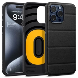 Spigen Caseology Athlex Active Black tok - Apple iPhone 15 Pro - fekete