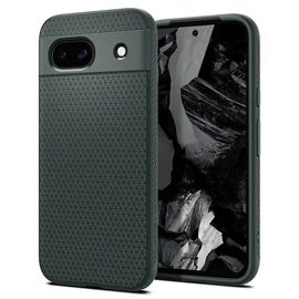 Spigen Liquid Air Abyss Green tok - Google Pixel 8a - sötétzöld