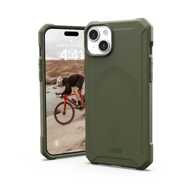 UAG Essential Armor MagSafe Olive Drab tok - Apple iPhone 15 Plus - sötét olivazöld