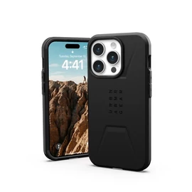 UAG Civilian MagSafe tok - Apple iPhone 15 Pro - fekete