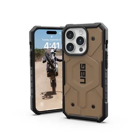 UAG Pathfinder MagSafe Dark Earth tok - Apple iPhone 15 Pro - sötétbarna