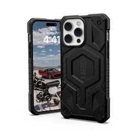 UAG Monarch Pro MagSafe Carbon Fiber tok - Apple iPhone 14 Pro Max - fekete