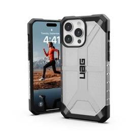 UAG Plasma ice tok - Apple iPhone 15 Pro Max - áttetsző-fekete