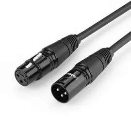 Ugreen AV130 XLR (M) - XLR (F) kábel 5m - fekete