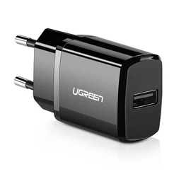 Ugreen ED011 USB 2,1A hálózati töltő - fekete