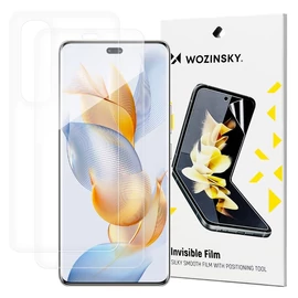 Wozinsky Invisible Film kijelzővédő - Honor 90 - felhelyező kerettel