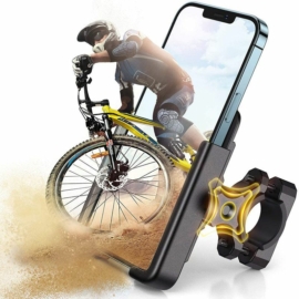 Wozinsky WBHBK3 fém telefontartó kerékpárhoz, rollerhez - fekete 