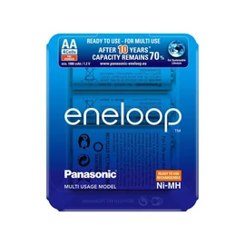 Panasonic eneloop 3MC-SP-4 AA 1900 mAh Sliding Pack Ni-MH akkumulátor 4db