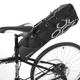 Wozinsky ülés alá rögzíthető biciklis táska 12L - fekete