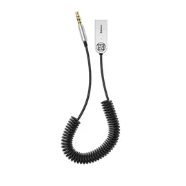 Baseus BA01 USB + Wireless adapter - 3,5mm jack kábel - fekete