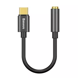Baseus L54 USB Type-C - 3,5mm audio adapter - fekete