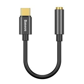 Baseus L54 USB Type-C - 3,5mm audio adapter - fekete