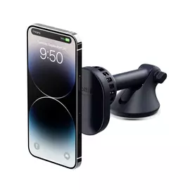 iOttie Velox Pro MagSafe autós telefon tartó CryoFlow beépített ventilátorral műszerfalra és szélvédőre tapadókoronggal - fekete
