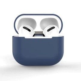 Apple AirPods 3 szilikon tok - sötétkék