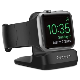 Spigen Apple Watch Night Stand S350 okosóra állvány - fekete
