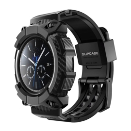 Supcase Samsung Galaxy Watch 4 Classic 46mm Unicorn Beetle Pro szíj és tok - fekete