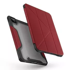 UNIQ Apple iPad Pro 11" (2020/2021) Trexa Antimicrobial tok - piros