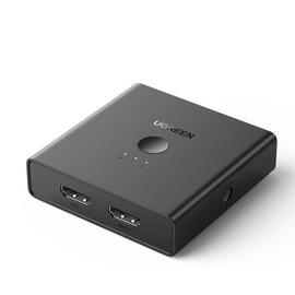 Ugreen HDMI HUB, Switch és Splitter 2x HDMI bemenet - 2x HDMI kimenet 3D HDR 4K 60Hz kijelző kapcsoló és elosztó audio leválasztóval