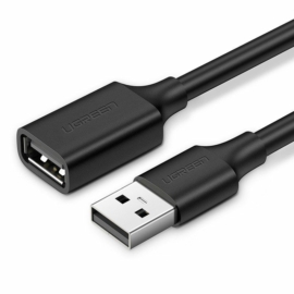 Ugreen USB 2.0 hosszabbító kábel 2m - fekete