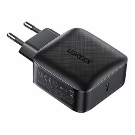 Ugreen GaN X 65W hálózati gyorstöltő Quick Charge 3.0 PD USB Type-C - fekete
