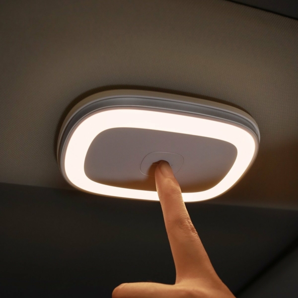 Baseus Bright mágneses vezeték néküli 400 mAh LED lámpa autóba - fehér