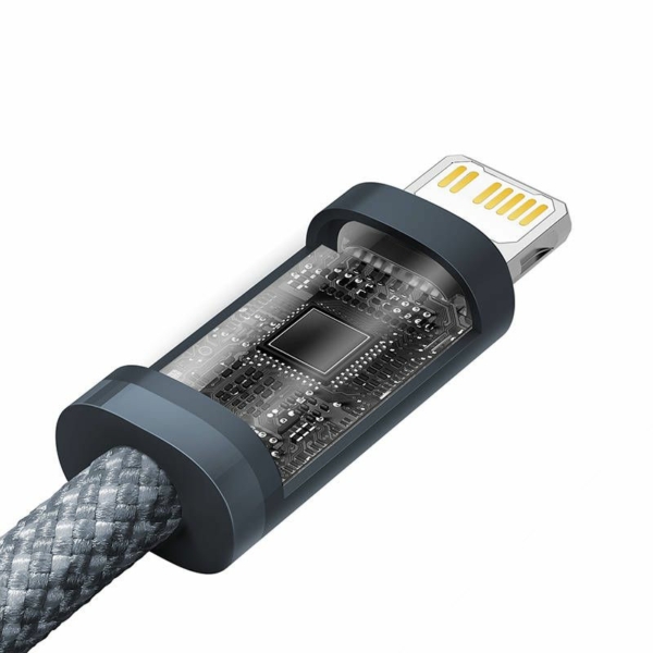Baseus Dynamic Series USB-C - Lightning 20W 2m szövött kábel - szürke
